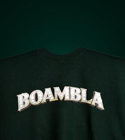 Boambla - Luxury Diamond Oversize Tee | Olive Green