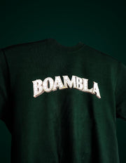 Boambla - Luxury Diamond Oversize Tee | Olive Green