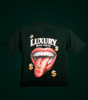 Boambla - Luxury Diamond Oversize Tee | Olive Green