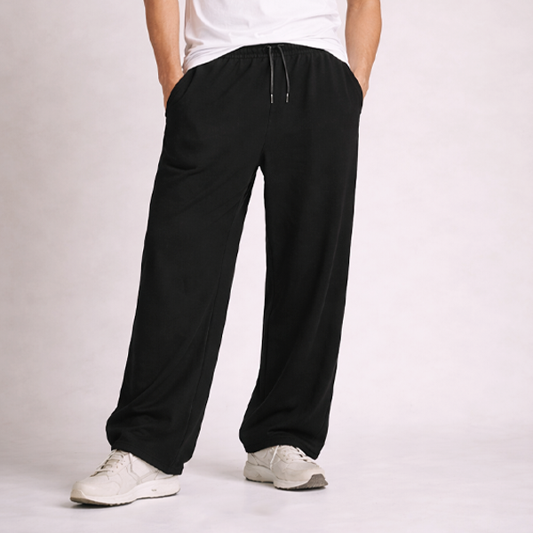 Boambla Signature Black — Everyday Essential Joggers | 290 GSM Premium Cotton | Black