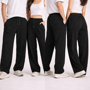Boambla Signature Black — Everyday Essential Joggers | 290 GSM Premium Cotton | Black