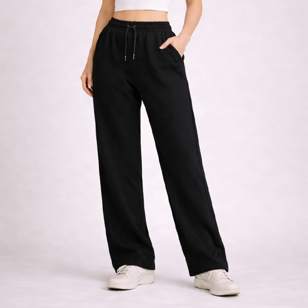 Boambla Signature Black — Everyday Essential Joggers | 290 GSM Premium Cotton | Black