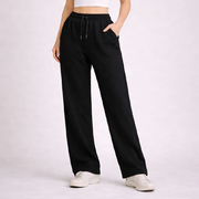 Boambla Signature Black — Everyday Essential Joggers | 290 GSM Premium Cotton | Black