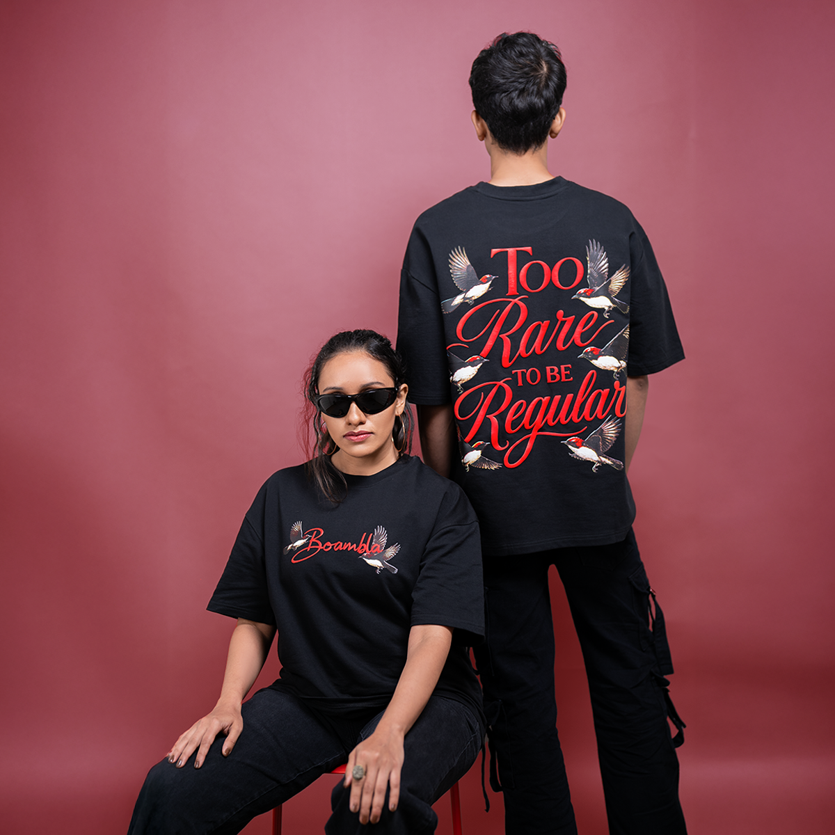 Boambla - Too Rare To BE Regular Tee | Black