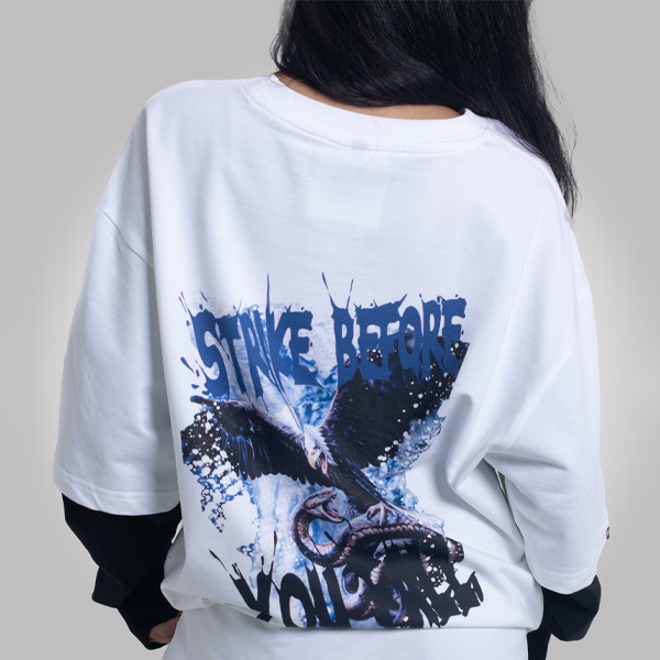 BOAMBLA | Strike Before You Fall | First Strike Series | White