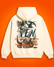 BOAMBLA Revenge — Cold Energy Oversized Hoodie | Off White