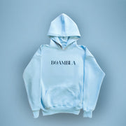 BOAMBLA White Tiger - Alpha Oversized Hoodie | Sky Blue