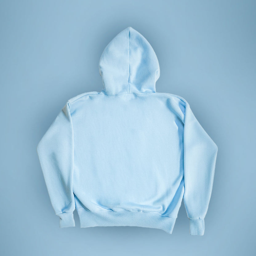 BOAMBLA SIGNATURE | EVERYDAY ESSENTIAL OVERSIZED HOODIE | SKY BLUE