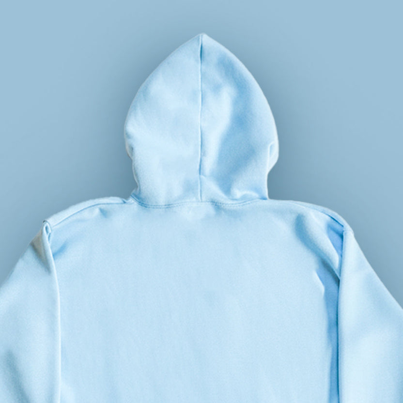 BOAMBLA SIGNATURE | EVERYDAY ESSENTIAL OVERSIZED HOODIE | SKY BLUE