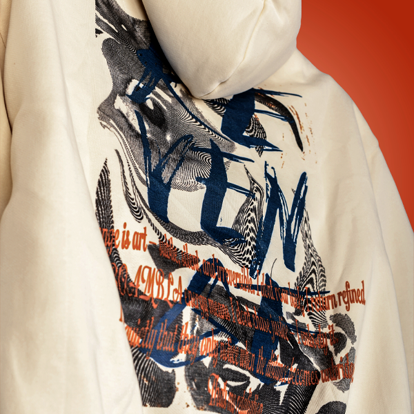 BOAMBLA Revenge — Cold Energy Oversized Hoodie | Off White