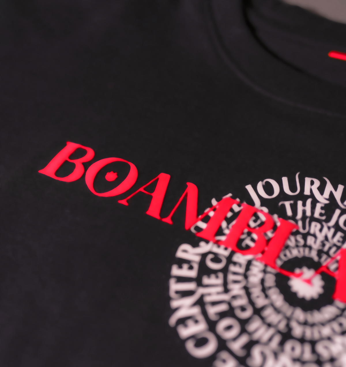 BOAMBLA | The Journey (Mandala Art) Tee | Black