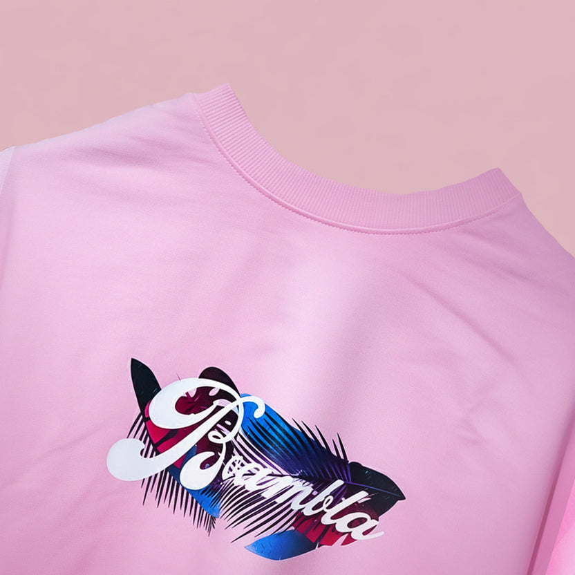 BOAMBLA Vibe Club | Members Only Oversized Tee | Pink