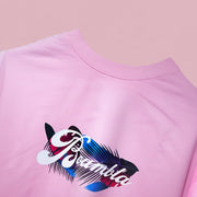 BOAMBLA Vibe Club | Members Only Oversized Tee | Pink