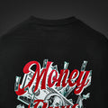 BOAMBLA Money Buys Happiness | Reality Check Oversized Tee | Black