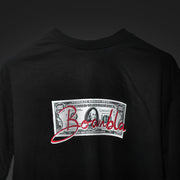 BOAMBLA Money Buys Happiness | Reality Check Oversized Tee | Black