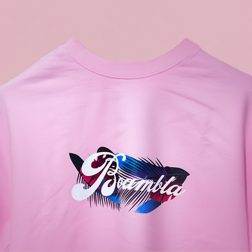 BOAMBLA Vibe Club | Members Only Oversized Tee | Pink