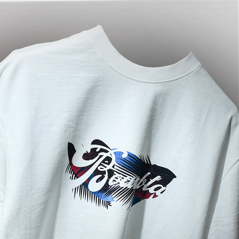 BOAMBLA Vibe Club — Members Only Oversized Tee | White