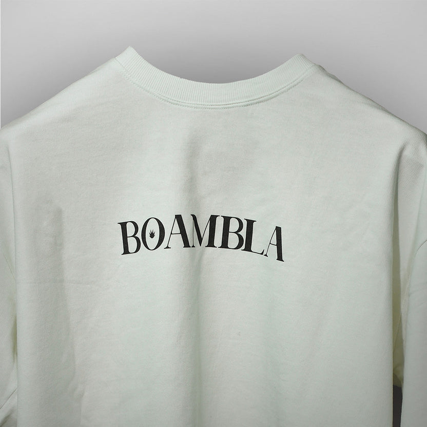 BOAMBLA Signature | Everyday Essential Oversized Tee | Off White