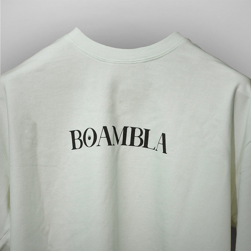BOAMBLA White Tiger | Alpha Oversized Tee | White