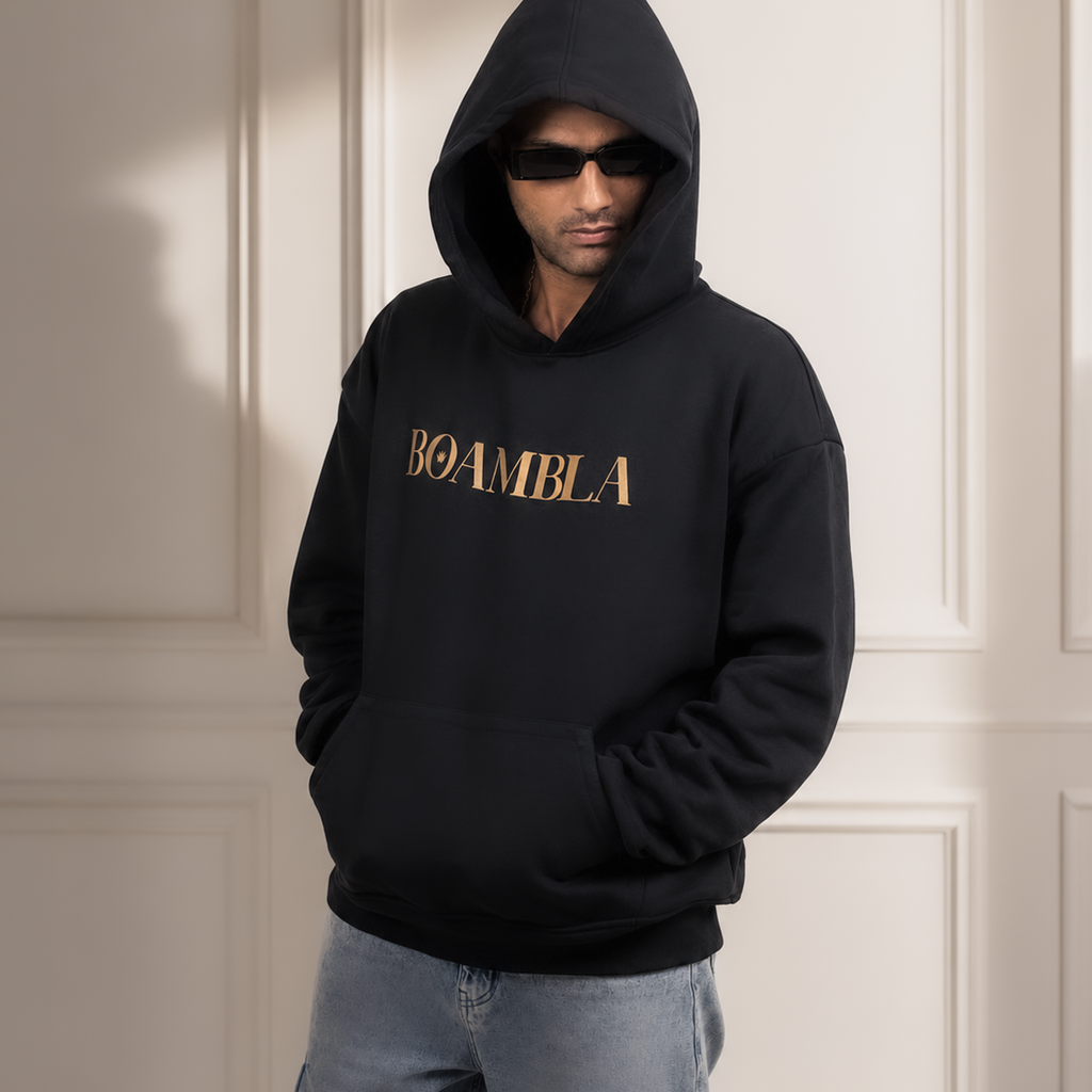 BOAMBLA Signature - Everyday Essential Oversized Hoodie | Black