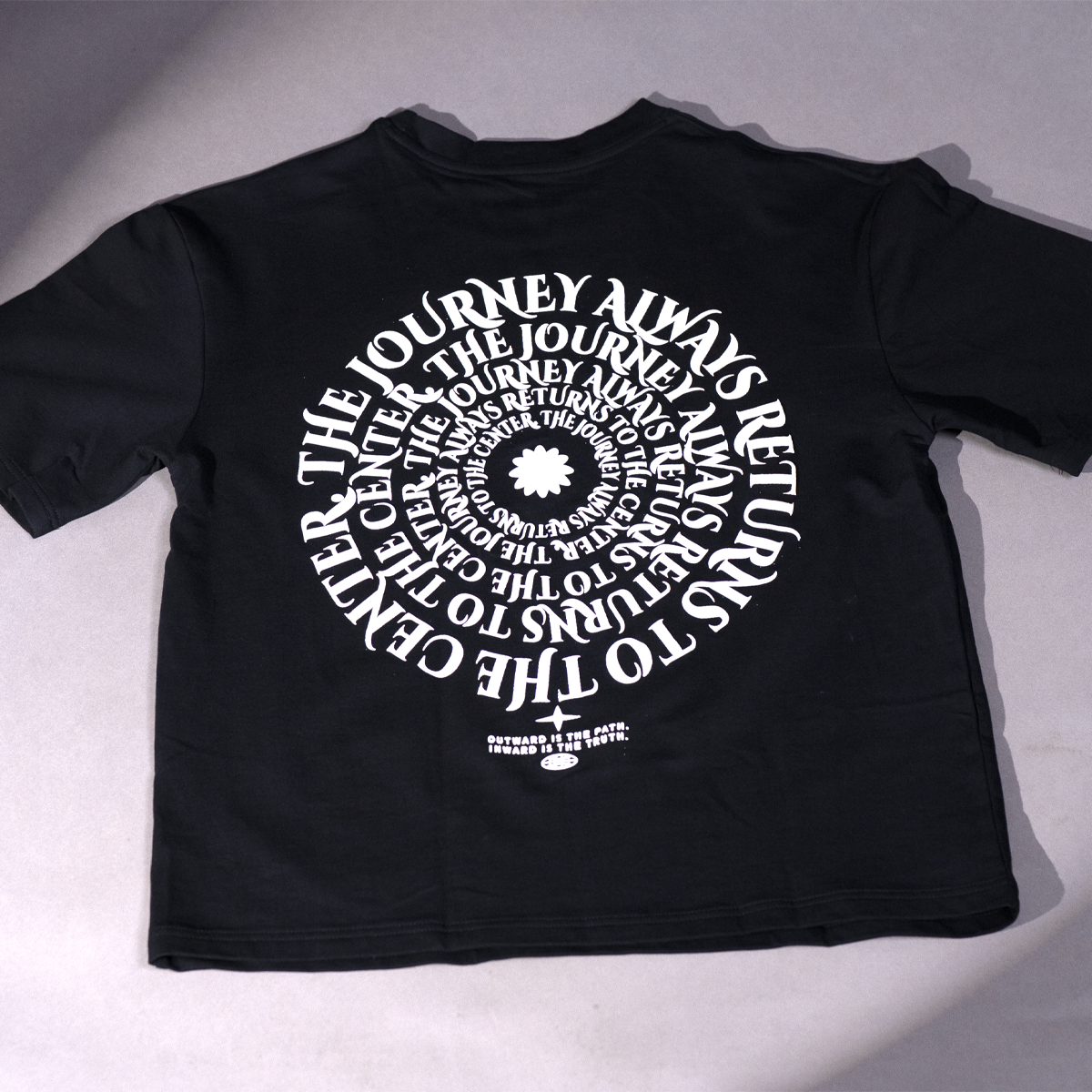 BOAMBLA | The Journey (Mandala Art) Tee | Black
