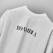 BOAMBLA Signature Everyday Essential Oversized Tee | White