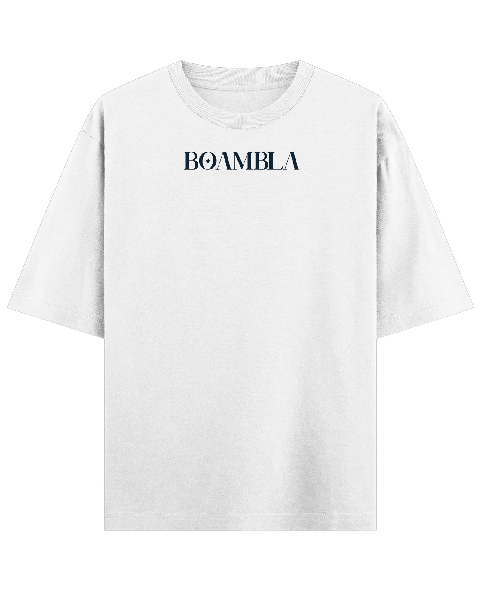 White Oversized T-shirt Front Design