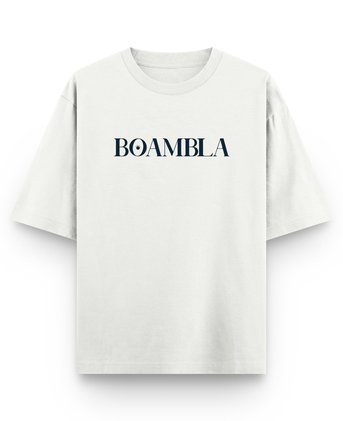 Off White Oversized T-shirt Front Design