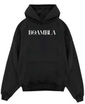 Black Oversized Hoodie Front Design